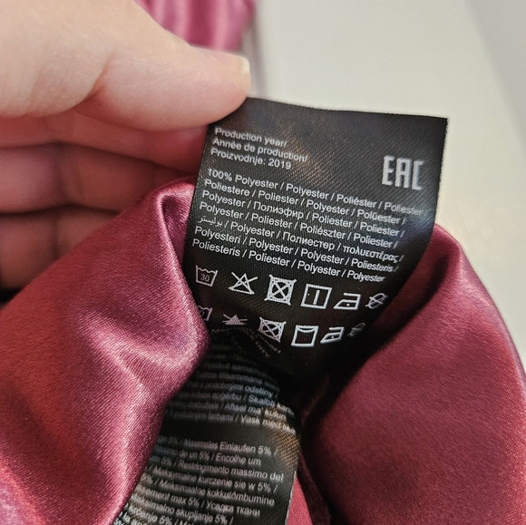 Vero Moda Pink Midi A-Line Skirt Resort Wear - Picture 4 of 6